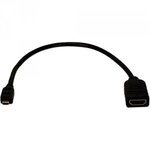 Qvs HDAD-MF Micro-hdmi Male To Hdmi Female