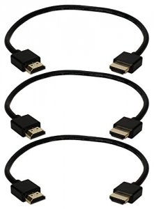 Qvs HDT-1.5F-3PK 3pk 1.5ft High Speed Hdmi