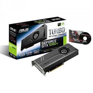 Asus TURBO-GTX1080TI-11G Powered By Nvidia Pascal, The  Geforce Gtx 10