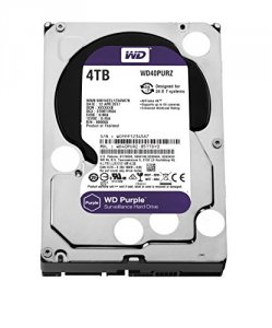 Hgst WD40PURZ Western Digital Hard Drive  Wd Purple Av 3.5 4tb 64mb Sa