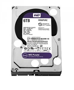 Hgst WD60PURZ Western Digital Hard Drive  Wd Purple Av 3.5 6tb 64mb Sa