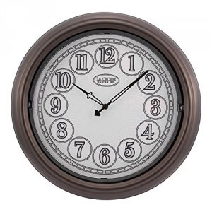 Lacrosse 403-3246BR 18in Indooroutdoor Wall Clock  With Lighted Dial  