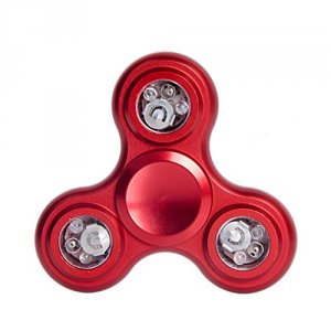 Worryfree FIDGET RED Fidget Spinner Stress Reducer