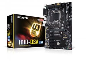 Gigabyte GA-H110-D3A Motherboard Ga-h110-d3a Lga1151 H110 Ddr4 2133 Sa