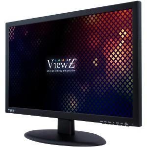 Viewz VZ-215IPM Ip Enabled 22in. Hd Led Black Monitor For Viewing Live