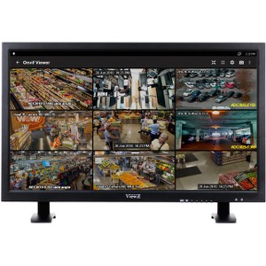 Viewz VZ-32iPM Ip Enabled 32in. Hd Led Black Monitor For Viewing Live 