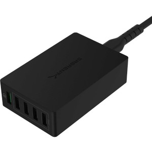 Sabrent AX-QCS5 5port Rapid Charger Ul          1 Quick Charge Port+4 