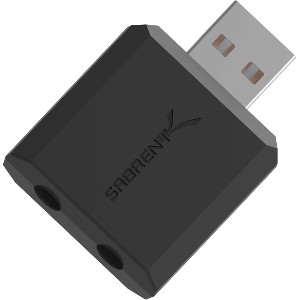 Sabrent AU-2X35-PK100 100pk Au-2x35 Usb To 2x3.5mm