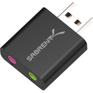 Sabrent AU-EMCB-PK100 100pk Au-emcb Usb Sound Adapt