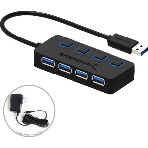 Sabrent HB-UMP3-PK40 40pk 4port Hb-ump3 Usb 3.0 Hub