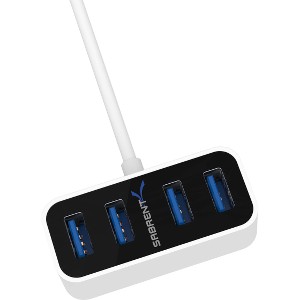 Sabrent HB-MNBW-PK100 100pk 4port Hb-mnbw Usb 3.0     Mini Hub