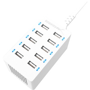 Sabrent AX-TPCS-W-PK40 40pk 10port Ax-tpcs-w Usb