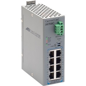 Allied AT-IA708C-80 Industrial Unmanaged Switch W