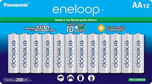 Panasonic 4T9725 Eneloop Battery - 2000 Mah - Aa - Nickel Metal Hydrid