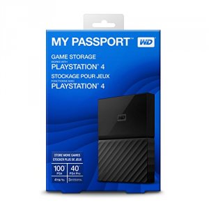 Western WDBZGE0040BBK-NESN Wd My Passport, 4tb Black