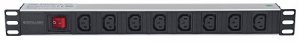 Intellinet 163620 19 1u Rackmount 8-output