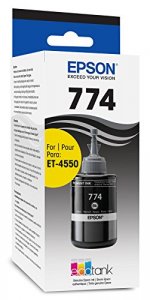 Original Epson T774120 T774, Black Ink Bottle, High Capacity ()