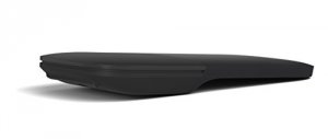 Microsoft  Arc Mouse - Wireless - Bluetooth - Black - Notebook