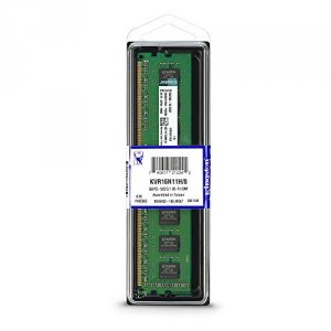 Kingston KVR16N11H/8 8gb 1600mhz Ddr3 Non-ecc Cl11 Dimm Std Height 30m