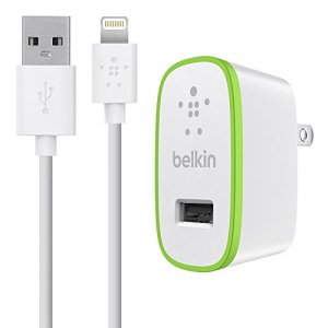 Belkin F8J052TT04-WHT S Micro Ac Charger,5v,2.1aw4 Ltg Cbl,w