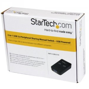 Startech RZ0420 .com 2 Port 2-to-1 Usb 3.0 Peripheral Sharing Switch -