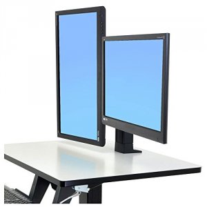 Ergotron 97-904 Workfit Dual Monitor Kit.upgrade Your Workfit To Hold 