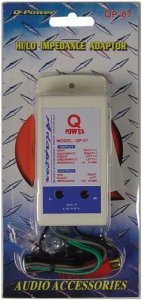 Qpower QP07 Hi-lo Adaptor