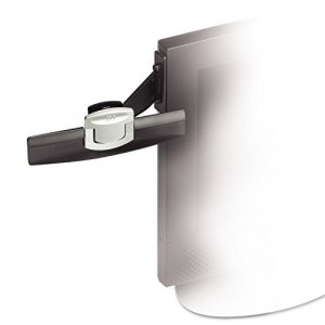 3m DH240MB Monitor Mount Document Clip - 0.9 Height X 6.3 Width X 3 De