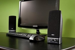 Cyber CA-2012RB 2.0 Black Stereo Speaker