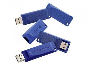 Verbatim 99121 8gb Usb Flash Drive - 5pk - Blue - 8 Gbusb - Blue - 5 P