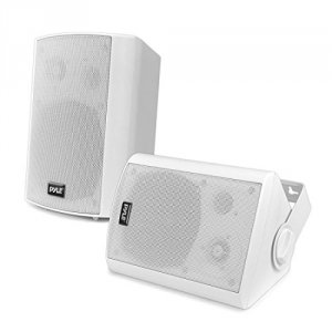 Pyle PDWR51BTWT Home(r)  5.25 Indooroutdoor Wall-mount Bluetooth(r) Sp