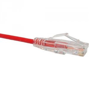 Unirise CS6-15F-RED 15ft Cat6 Clearfit Slim Patch Cable Red