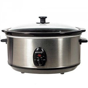 Brentwood SC-150S 6.5qt Slow Cooker Ss Body