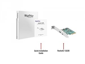 Highpoint RU1322B Controller Card   Rocketu1322b 2port(usb-ca) Usb3.1 