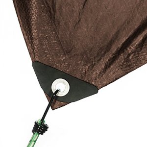 Stansport U-1620 16ft X 20ft Standard Duty Rip-stop Tarp - Brown