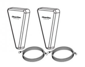 Clearone 910-6005-115 Wireless Extension Antenna Kit With Pair Of Ceil