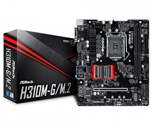 Asrock H310M-G/M.2 Motherboard H310m-gm.2 Intel Lan Hdmidvid-sub Usb 3