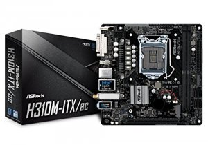 Asrock H310M-ITX/AC Motherboard H310m-itxac Intel Lan Hdmidvid-sub Usb