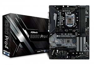 Asrock B360 PRO4 Motherboard B360 Pro4 10 Power Phase Intel Lan 2 M.2u