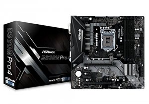 Asrock B360M PRO4 Motherboard B360m Pro4 10 Power Phase Intel Lan 2 M.