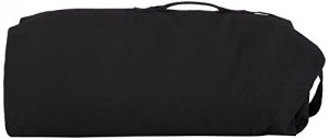 Stansport 1206 Deluxe Duffel Bag With Shoulder Strap - Black