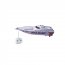 Gb 9306W Rc Racing Boat 2.4ghz 1:25 Rtr Sea Bird  White