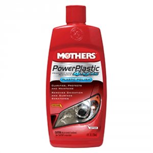 Mothers 8808 Mothers Powerplastic 4lightsreg; Plastic Polish - 8oz