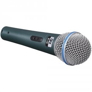 Qfx M-158 (r) M-158 Professional Dynamic Microphone