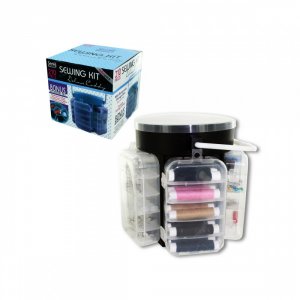 Bulk KL5661 Deluxe Sewing Kit With Custom Storage Caddy Ob750