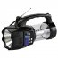 Quantum CS-180-BLK Qfx Emergency Flashlightlantern With Fm Radio Usbsd