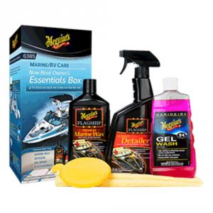 Meguiars M6385 Meguiar39;s New Boat Owners Essentials Kit