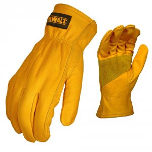 Dewalt DPG32M Premium Ab Grade Leather Cowhide Gloves - Medium