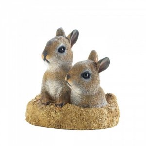 Summerfield 10017884 Peek-a-boo Garden Bunnies Decor