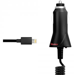 Just 705954030003 Car Mobile Charger For Iphone 55s - Black